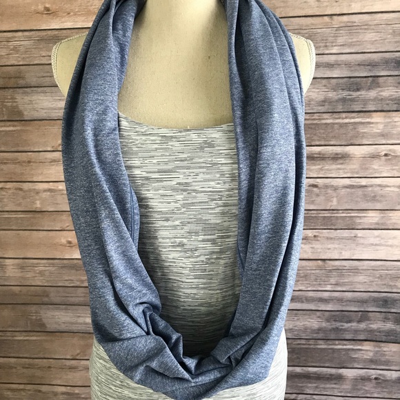 NWT HEBE LULULEMON VINYASA SCARF SCARVE BLUE OS - Picture 2 of 8
